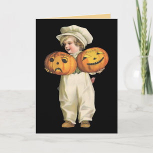 Pumpkin Boy Card