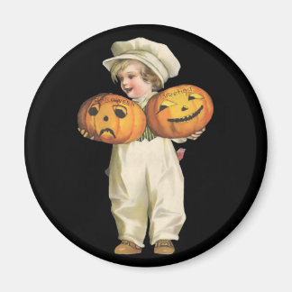 Pumpkin Boy Magnet