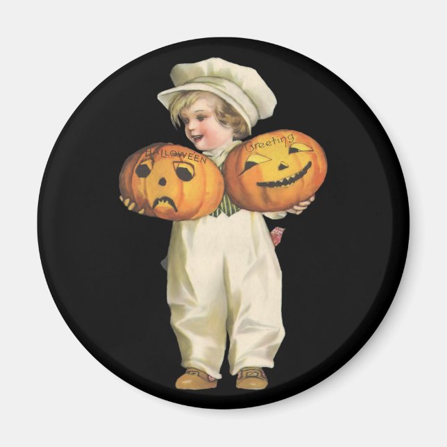 Pumpkin Boy Magnet (Front)