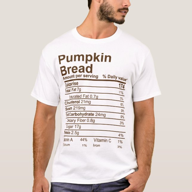 Pumpkin Bread  T-Shirt (Front)