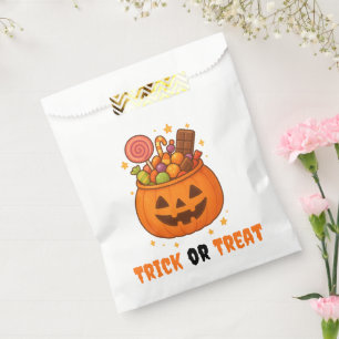Pumpkin Bucket Full of Sweet - Halloween  Favour Bags