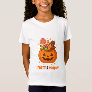 Pumpkin Bucket Full of Sweet - Halloween T-Shirt