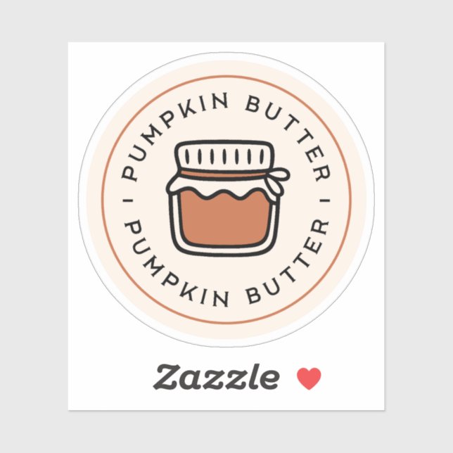 Pumpkin butter jar homemade spread aesthetic (Sheet)