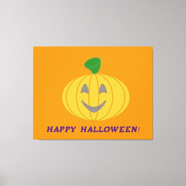Pumpkin Canvas Print (Front)