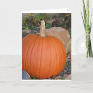 Pumpkin Card