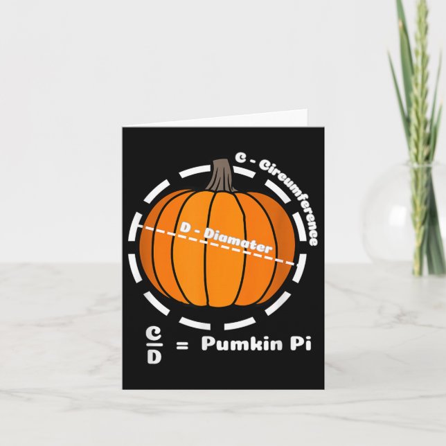 Pumpkin  card (Front)