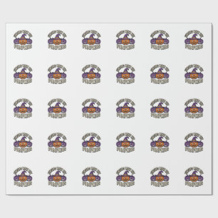 Pumpkin Carols Shirt Vintage Halloween Choir Pumpk Wrapping Paper