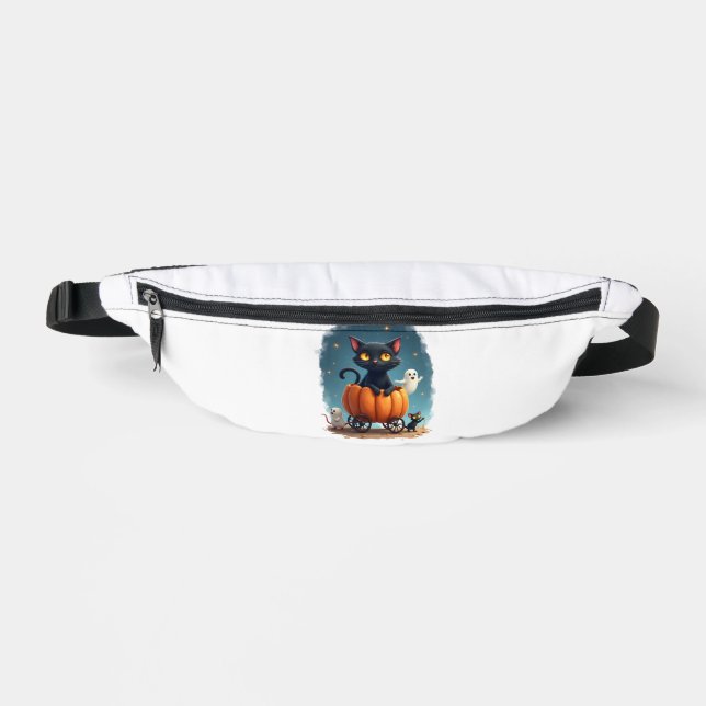Pumpkin Cat Express Bum Bags (Front)