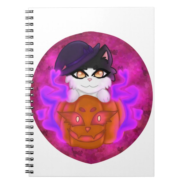 Pumpkin Cat Notebook (Front)