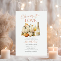 Pumpkin Cheers to Love Wine Bridal Shower