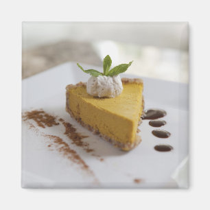 Pumpkin Cheesecake Magnet