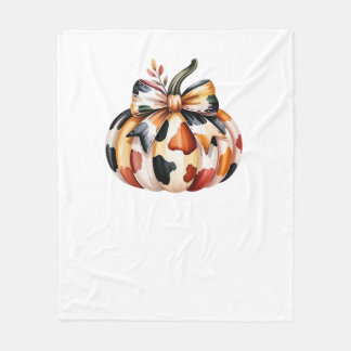 pumpkin Classic T-Shirt Fleece Blanket