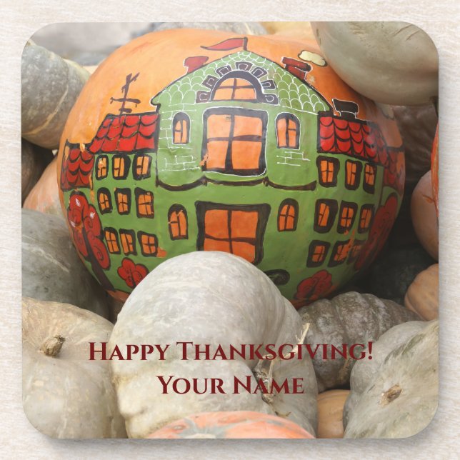 Pumpkin Coaster (Front)