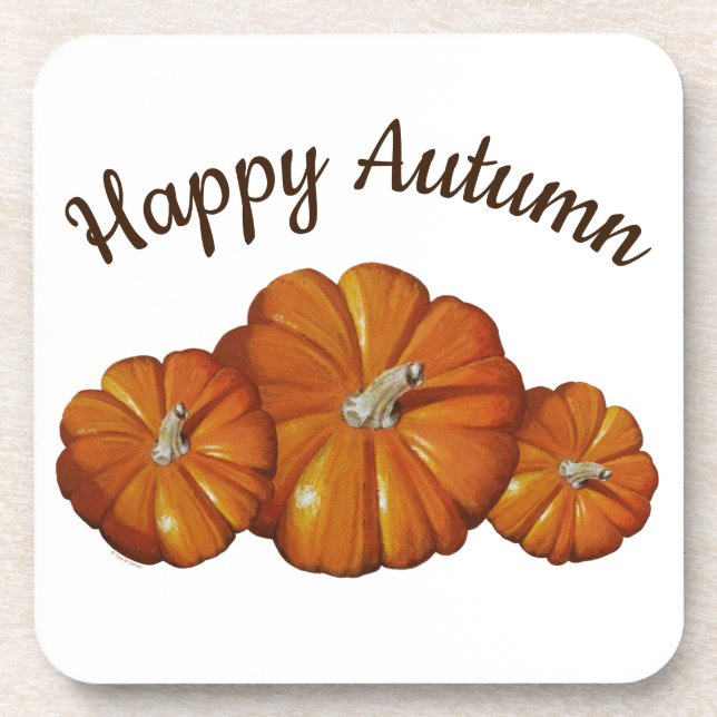 Pumpkin Coaster (Front)