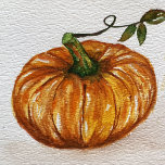 Pumpkin Coaster - Pistachio Green<br><div class="desc">Designs where my original hand-drawn paintings meet illustrations... </div>