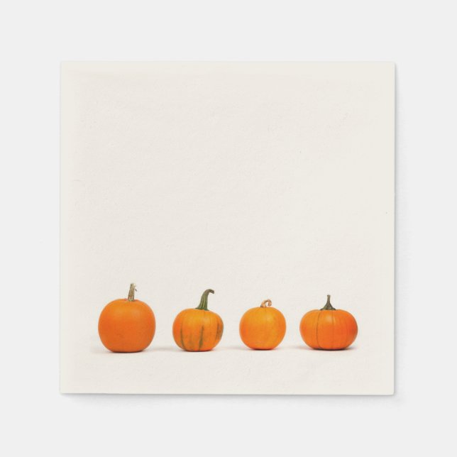 Pumpkin Cocktail Napkin (Front)