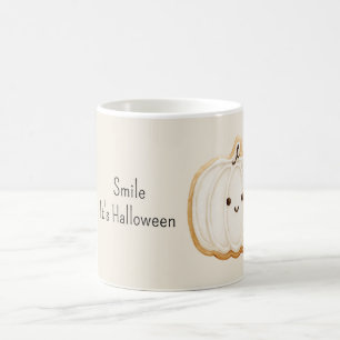 Pumpkin Cookie Smile Halloween Coffee Mug