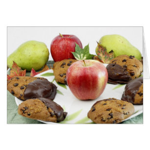 Pumpkin Cookies Autumn Scene