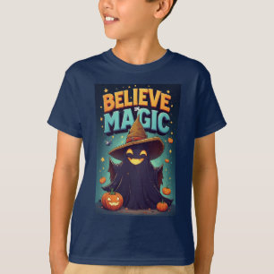 Pumpkin Costume Mascot With Halloween Pumpkins T-Shirt