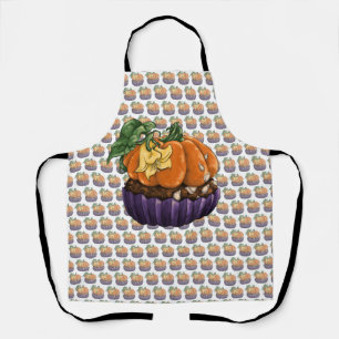 Pumpkin Cupcake Apron