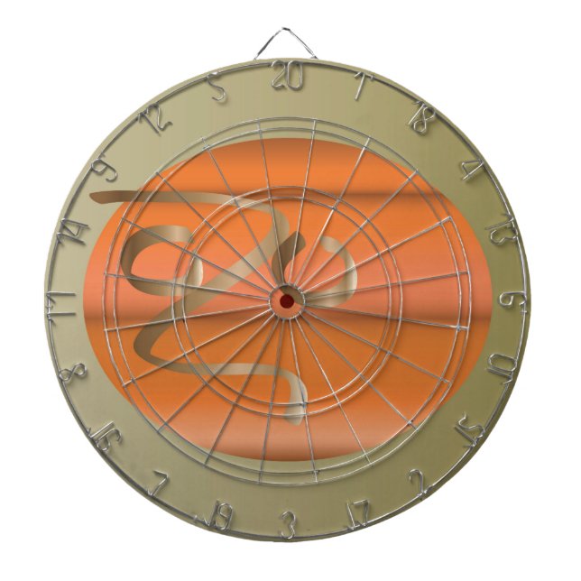 pumpkin dartboard (Front)