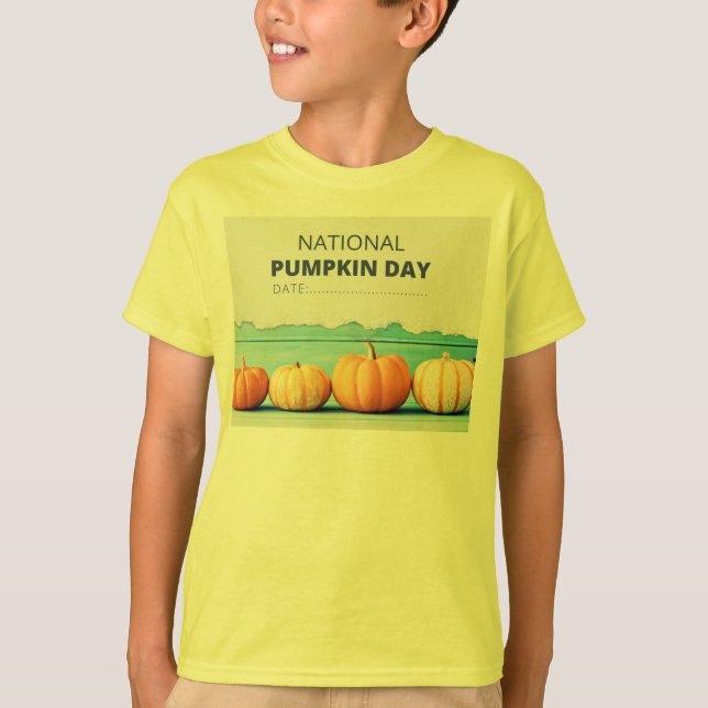 Pumpkin day T-shirt  (Front)