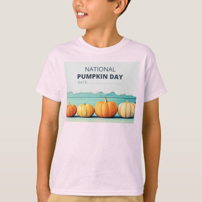 Pumpkin day T-shirt  (Front)