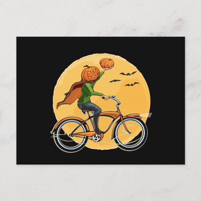 Pumpkin Delivery Postcard (Front)