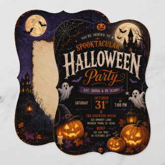 pumpkin design invitation