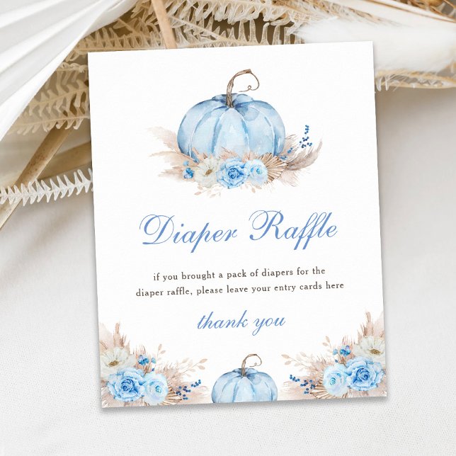 Pumpkin Diaper Raffle Sign (Creator Uploaded)