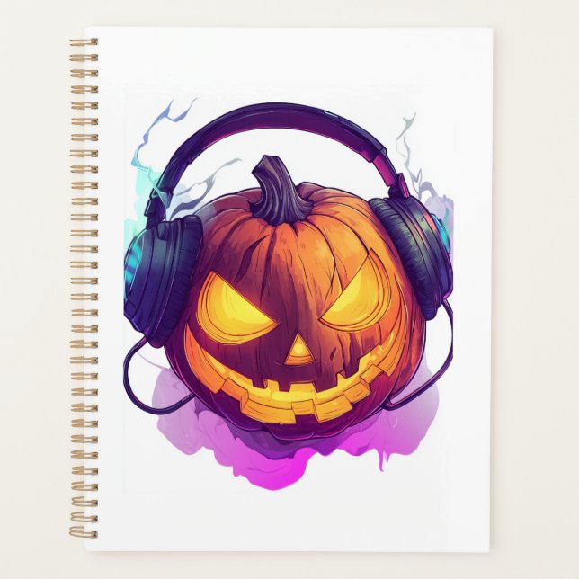  Pumpkin DJ Party Planner (Front)