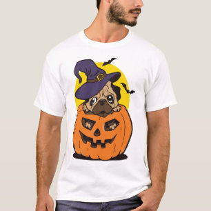 Pumpkin Dog Halloween, Funny Halloween Dog T-Shirt