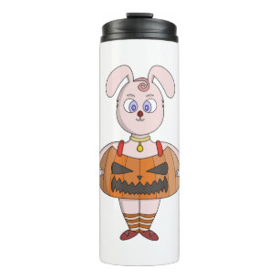 Pumpkin Dog Thermal Tumbler
