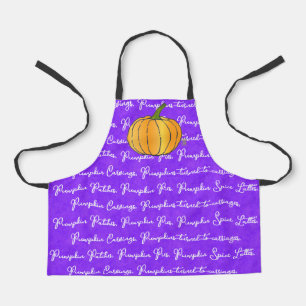 Pumpkin Don't Be Shy KID'S All-Over Print Apron