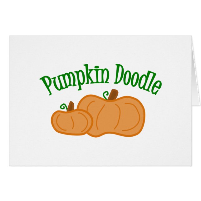 Pumpkin Doodle (Front Horizontal)