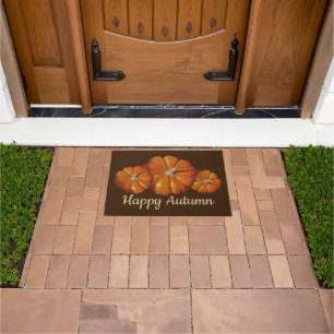 Pumpkin Doormat