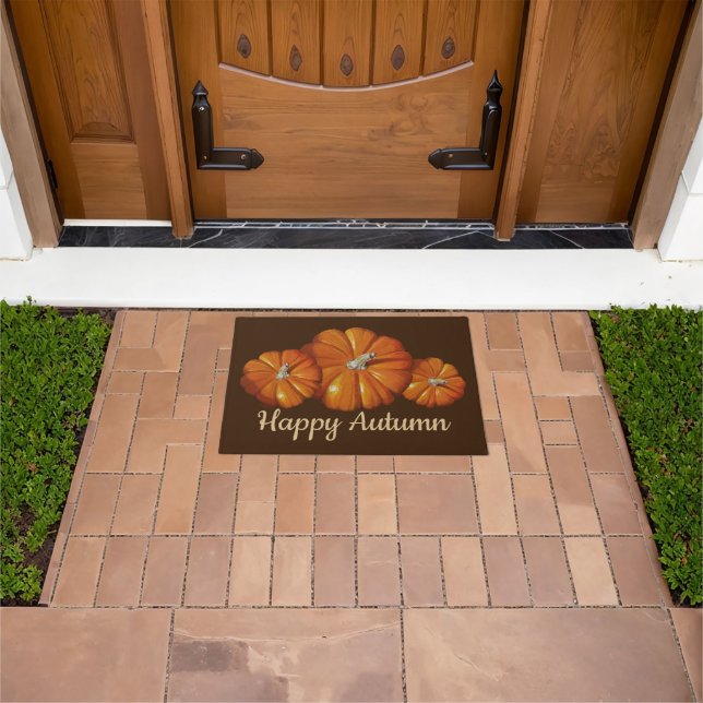 Pumpkin Doormat (Outdoor)