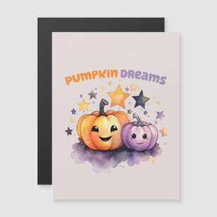 Pumpkin Dreams – Cute Pastel Purple and Orange