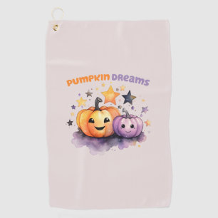 Pumpkin Dreams Golf Towel