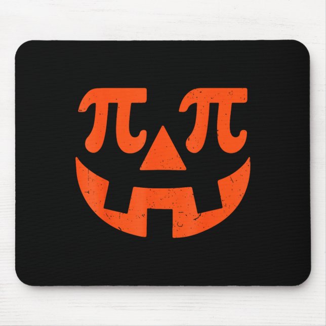 Pumpkin E Funny Math Thanksgiving Science Teacher  Mouse Mat (Front)