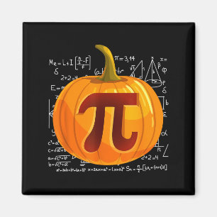 Pumpkin E Math Shirt Funny Halloween Thanksgiving  Magnet
