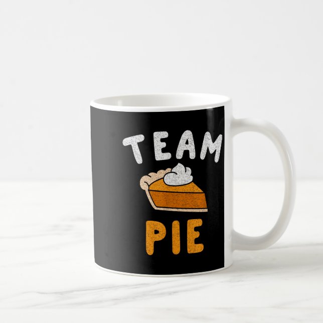 Pumpkin E Team E Day Thanksgiving Squad Group  Coffee Mug (Right)