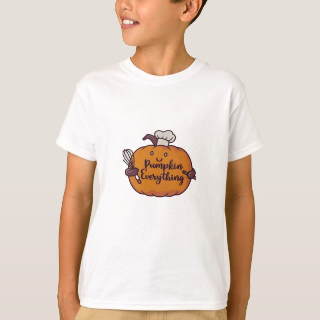 Pumpkin Everything Funny T-Shirt (Front)