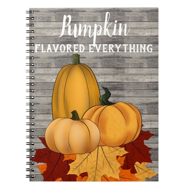 Pumpkin Everything Notebook (Front)
