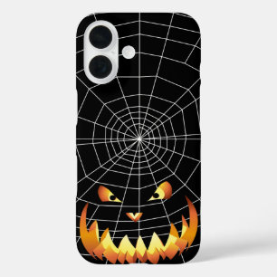 Pumpkin Face 4 for Halloween iPhone 16 Case