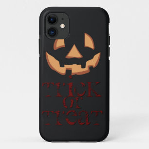 Pumpkin face for Halloween iPhone 11 Case