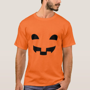 Pumpkin Face Halloween Costume  T-Shirt