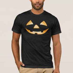 Pumpkin Face Halloween Party T-Shirt
