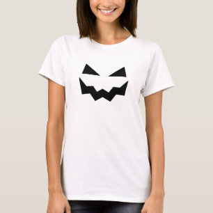 Pumpkin  Face Halloween T-Shirt