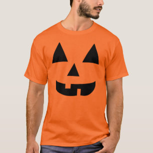 Pumpkin Face Halloween T-Shirt